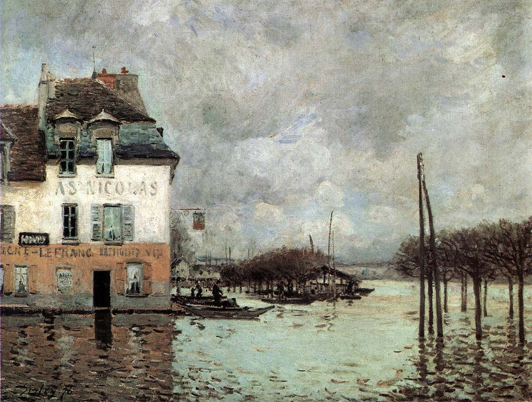 Floods at Port Marly
